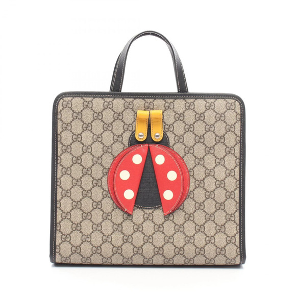 Gucci Handbags - GUCCI Cream Leather Tote Bag